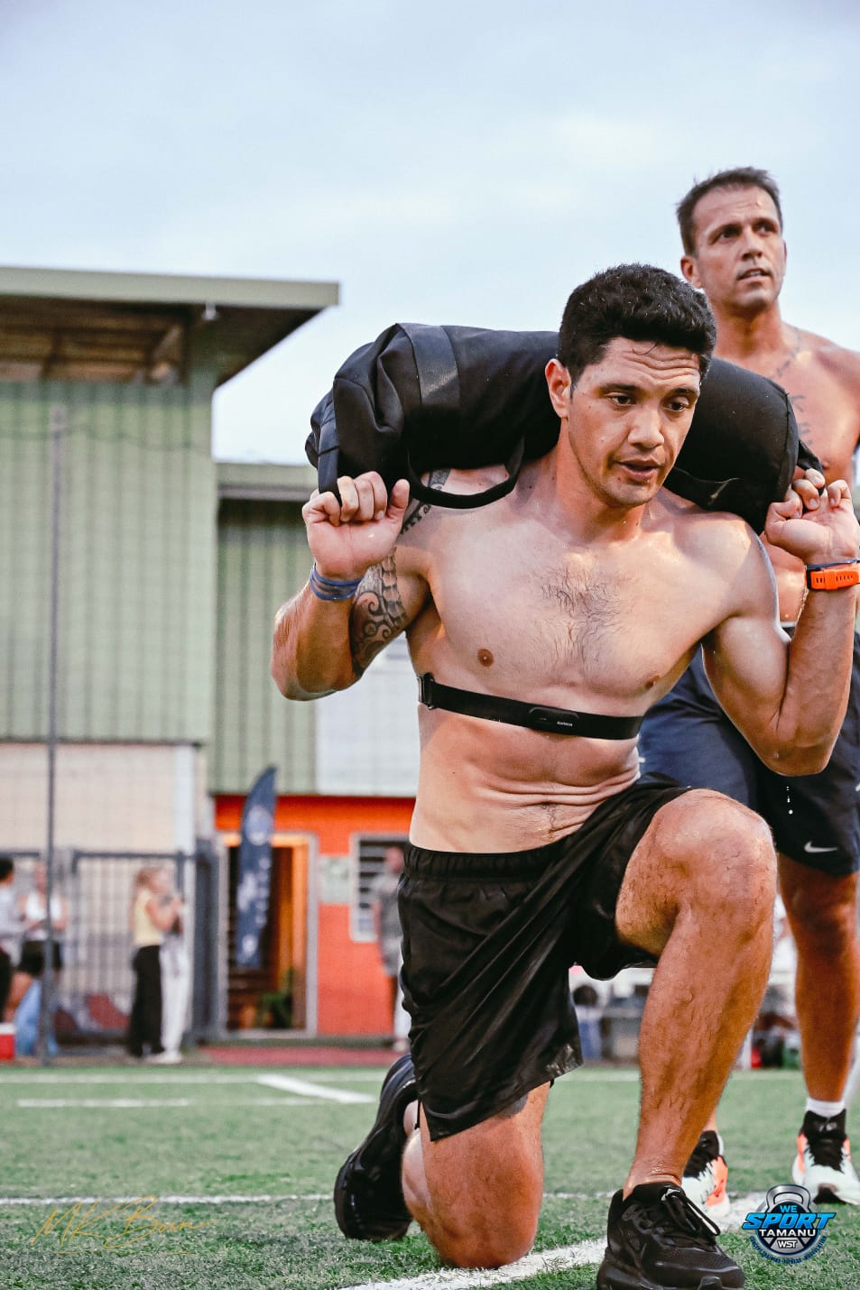 Sandbag Lunges
